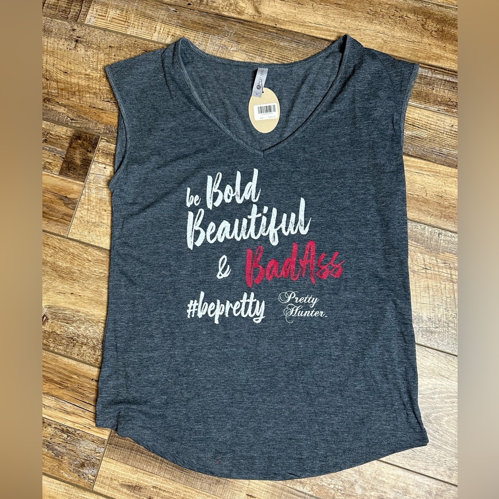 Gray Graphic Women's Tank Top